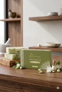 Jasmine & Mogra, Handmade Premium Soap by Aarohi 70g