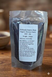 Organic Mustard Seeds (Rai) 100gm