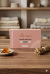 Vetiver, Handmade Scrub Soap by Aarohi 70g