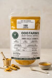 Organic Amba Haldi Turmeric 100gm- by OOO Farms