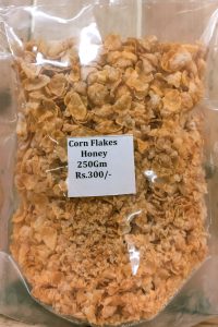 Organic Corn Flakes Honey 250g