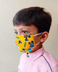 Face Mask For Kids Rectangle with Elastic (Assorted)