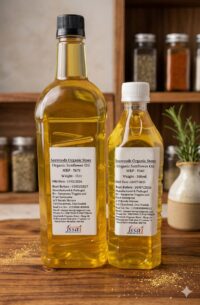 Wood-pressed Organic Sunflower Oil