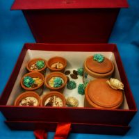 Christmas Gift Hamper Red | Pack of 8 Candles