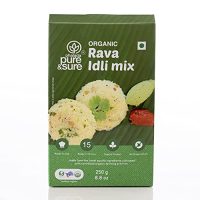 Organic Rava Idli Mix 250g by Pure & Sure