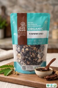 Organic Tamarind Whole By Pure & Sure - 500gm