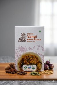 Organic Vangi Bhath Powder 100g (By Pure & Sure)