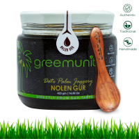 Organic Nolen Gur Liquid 425gm By Greemunity