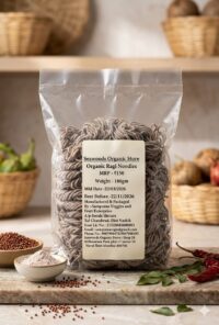 Organic SOS Ragi Noodles 180gm
