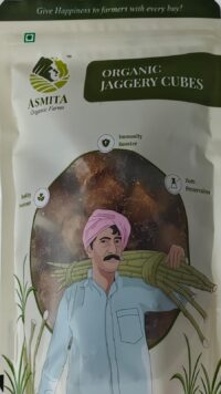 Organic Jaggery Cubes 500Gm by Asmita Organic Farms