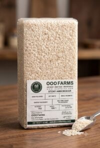 Organic Stony Ambemohar Rice (Semipolished) -1Kg by OOO Farms