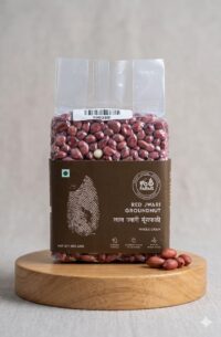 Organic Red Juvari Groundnut 500gm- by OOO Farms