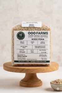 Organic Kodo Millet Flakes / Poha 250gm- by OOO Farms