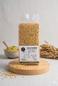 Organic Yellow Sorghum/Jawar -1kg by OOO Farms