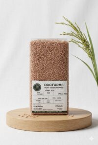 Organic Kurwa Rice (Semipolished) 1Kg- by OOO Farms
