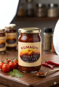 Organic Tomato Chutney 250gm by Kumaoni