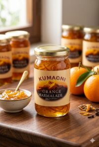 Organic Orange Marmalade 250gm by Kumaoni