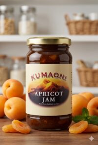 Organic Apricot Jam 250gm by Kumaoni