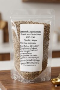 Organic SOS Jeera 100g
