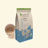 Organic Rolled Oats 500gm- by Prakritik