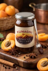 Organic Apricot Chutney 250gm by Kumaoni